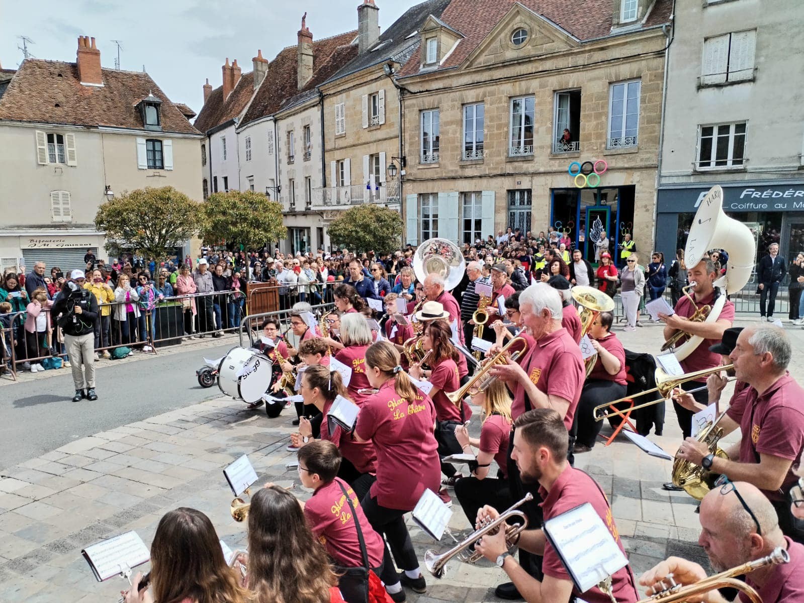 Passage de la Flamme Olympique - La Châtre